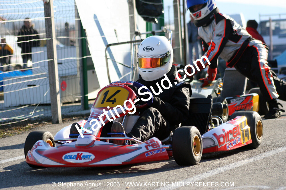 12/02/2006 : Formation des commissaires et Test day à Lavelanet (Photos Stéphane Agnus) 2006 — karting
