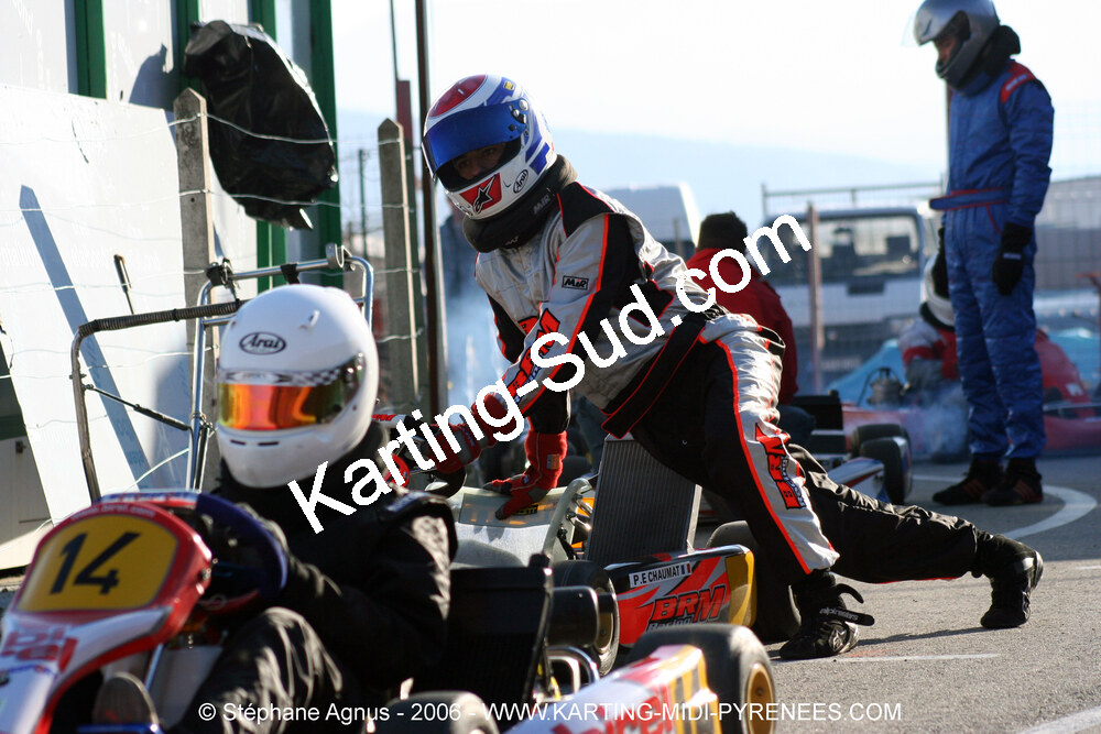 12/02/2006 : Formation des commissaires et Test day à Lavelanet (Photos Stéphane Agnus) 2006 — karting