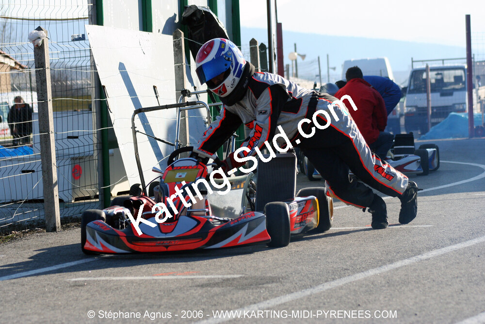 12/02/2006 : Formation des commissaires et Test day à Lavelanet (Photos Stéphane Agnus) 2006 — karting