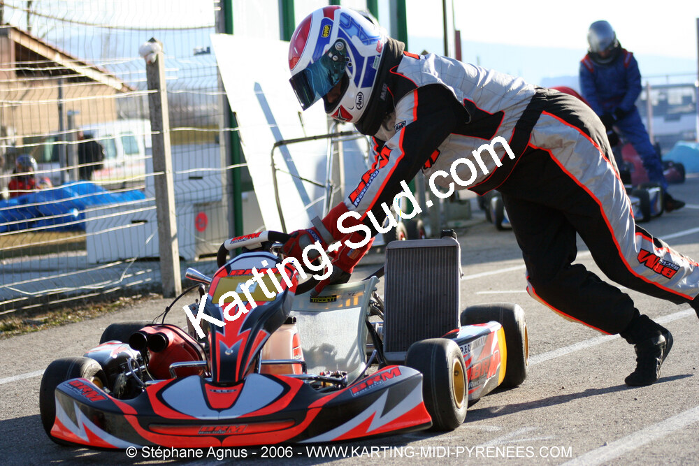12/02/2006 : Formation des commissaires et Test day à Lavelanet (Photos Stéphane Agnus) 2006 — karting