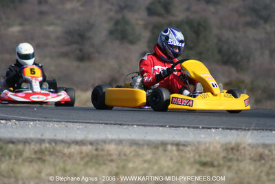 26/02/2006 : Trophée Gangeois à Ganges (Photos Stéphane Agnus) 2006 — karting