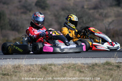 26/02/2006 : Trophée Gangeois à Ganges (Photos Stéphane Agnus) 2006 — karting