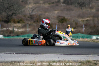 26/02/2006 : Trophée Gangeois à Ganges (Photos Stéphane Agnus) 2006 — karting