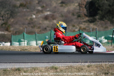 26/02/2006 : Trophée Gangeois à Ganges (Photos Stéphane Agnus) 2006 — karting