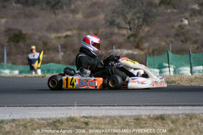 26/02/2006 : Trophée Gangeois à Ganges (Photos Stéphane Agnus) 2006 — karting