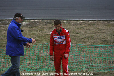 Michel PHILIPPE — 26/02/2006 : Trophée Gangeois à Ganges (Photos Stéphane Agnus) 2006 — karting