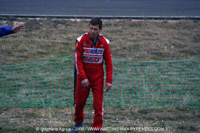 Michel PHILIPPE — 26/02/2006 : Trophée Gangeois à Ganges (Photos Stéphane Agnus) 2006 — karting