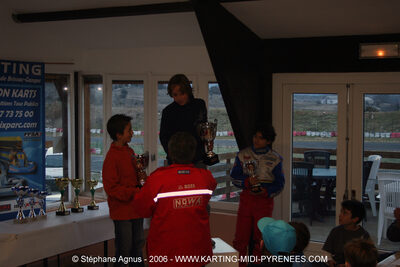 Alex BARON — 26/02/2006 : Trophée Gangeois à Ganges (Photos Stéphane Agnus) 2006 — karting