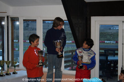 Andréa SUAU — 26/02/2006 : Trophée Gangeois à Ganges (Photos Stéphane Agnus) 2006 — karting