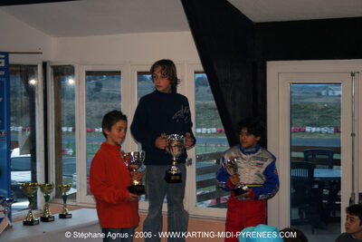 Alex BARON, Andréa SUAU — 26/02/2006 : Trophée Gangeois à Ganges (Photos Stéphane Agnus) 2006 — karting