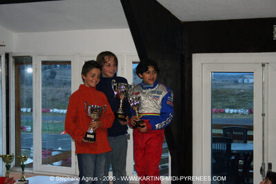 Alex BARON, Andréa SUAU — 26/02/2006 : Trophée Gangeois à Ganges (Photos Stéphane Agnus) 2006 — karting