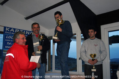 Grégory LEDER — 26/02/2006 : Trophée Gangeois à Ganges (Photos Stéphane Agnus) 2006 — karting