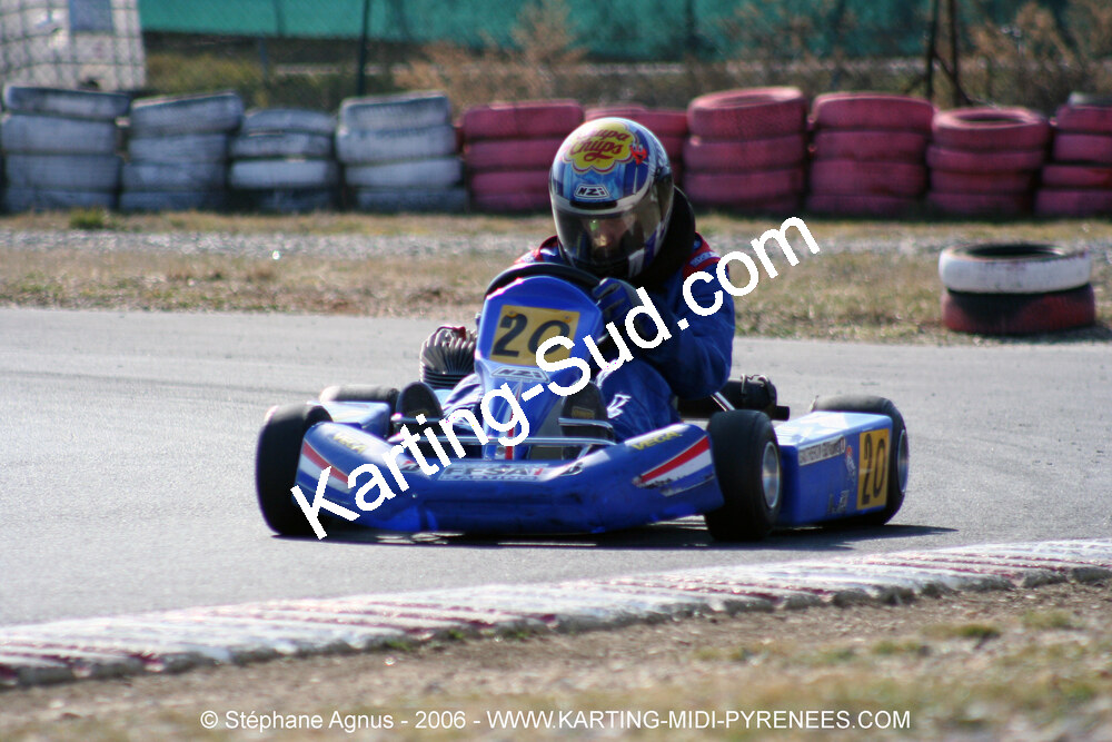 26/02/2006 : Trophée Gangeois à Ganges (Photos Stéphane Agnus) 2006 — karting