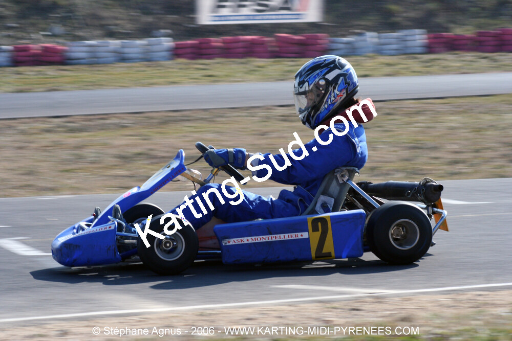 26/02/2006 : Trophée Gangeois à Ganges (Photos Stéphane Agnus) 2006 — karting