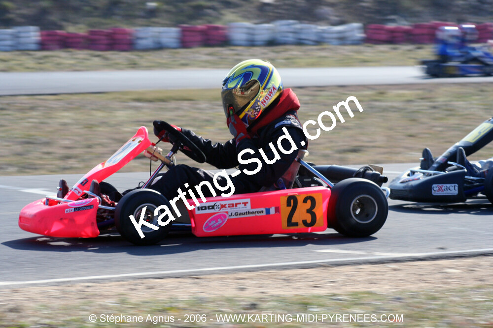 26/02/2006 : Trophée Gangeois à Ganges (Photos Stéphane Agnus) 2006 — karting
