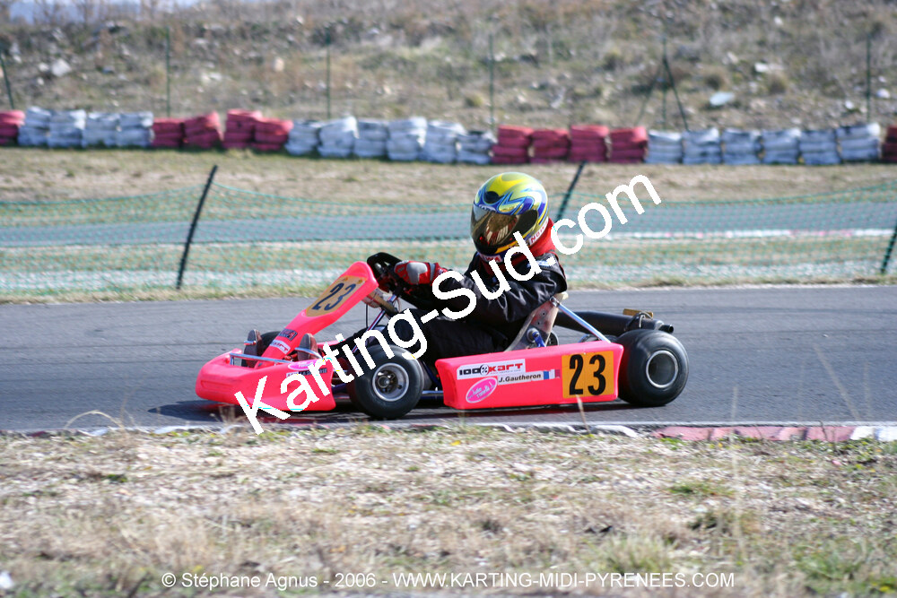26/02/2006 : Trophée Gangeois à Ganges (Photos Stéphane Agnus) 2006 — karting