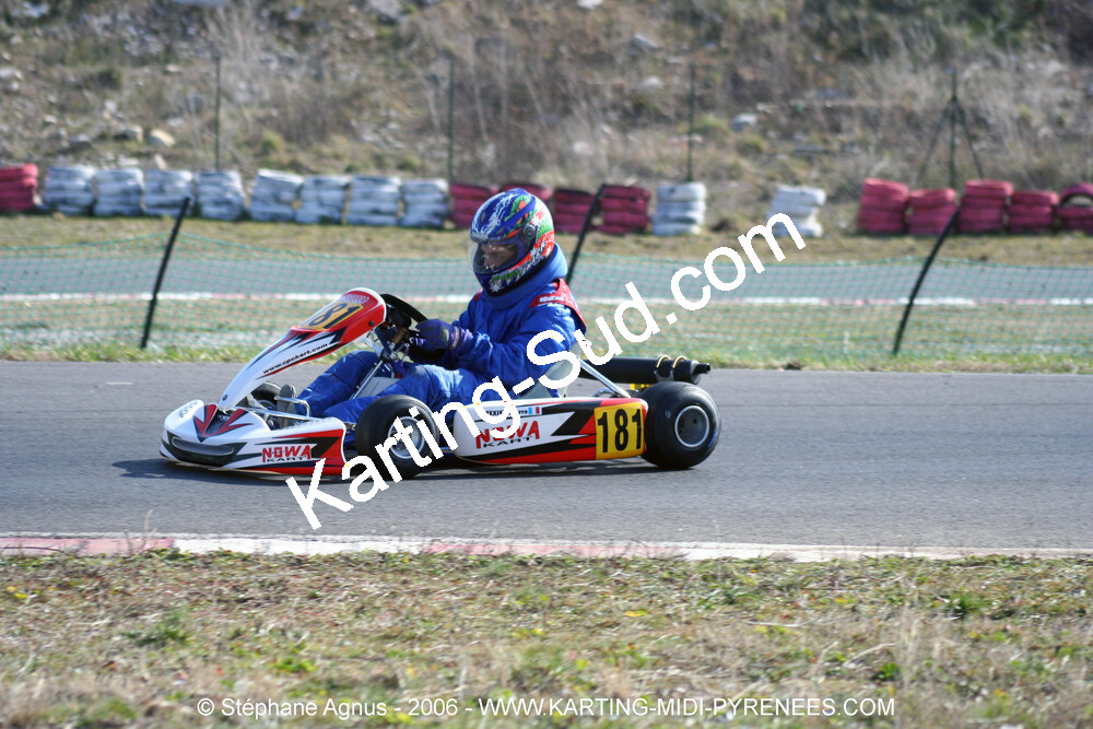 26/02/2006 : Trophée Gangeois à Ganges (Photos Stéphane Agnus) 2006 — karting