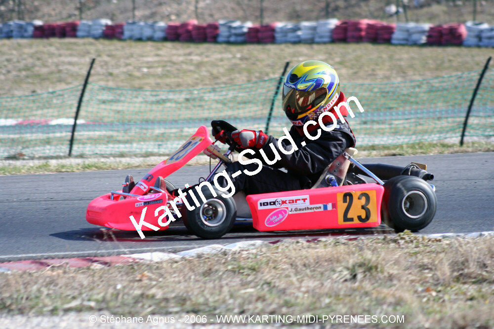 26/02/2006 : Trophée Gangeois à Ganges (Photos Stéphane Agnus) 2006 — karting