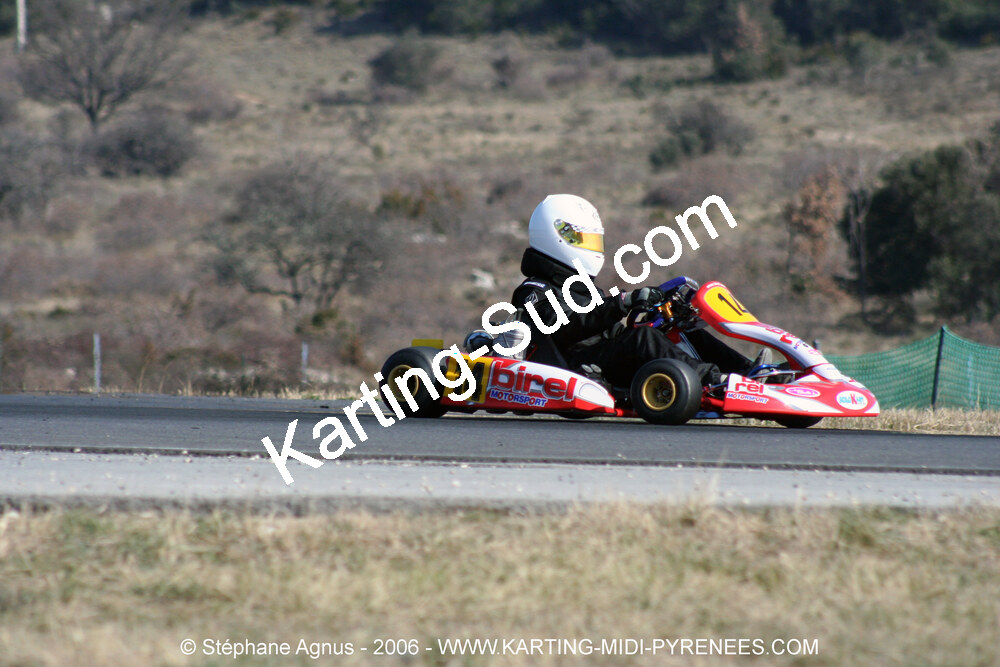 26/02/2006 : Trophée Gangeois à Ganges (Photos Stéphane Agnus) 2006 — karting
