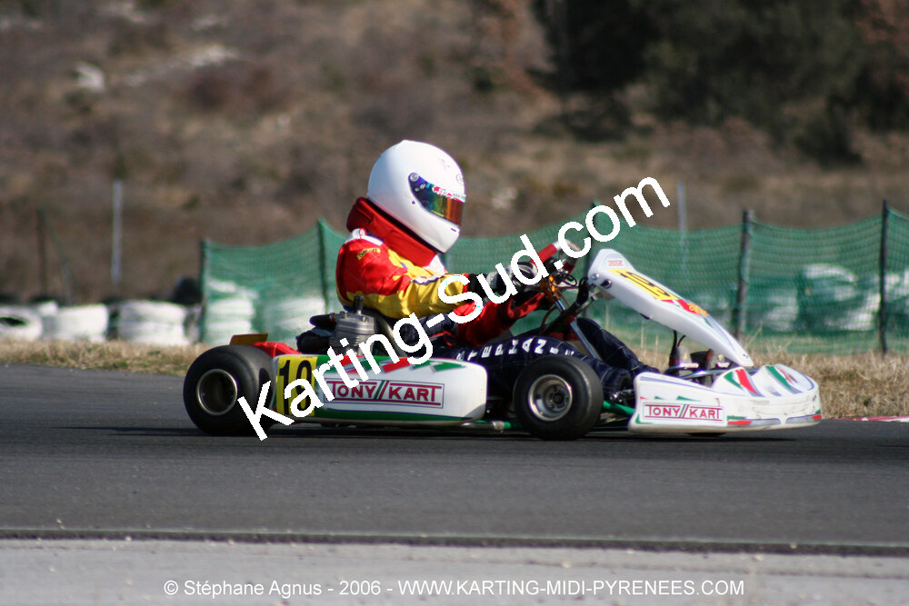 26/02/2006 : Trophée Gangeois à Ganges (Photos Stéphane Agnus) 2006 — karting