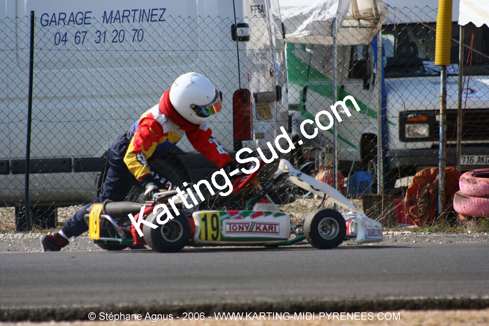 26/02/2006 : Trophée Gangeois à Ganges (Photos Stéphane Agnus) 2006 — karting