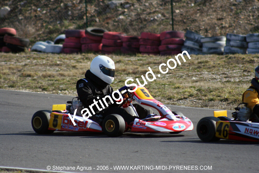 26/02/2006 : Trophée Gangeois à Ganges (Photos Stéphane Agnus) 2006 — karting