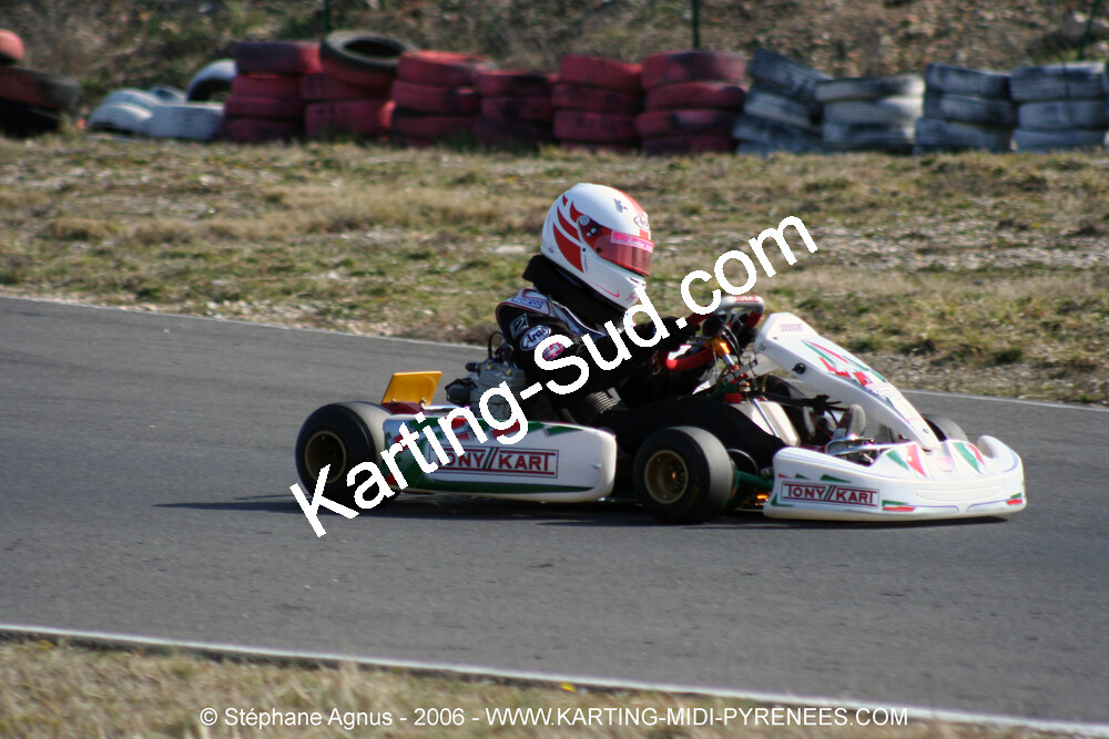 26/02/2006 : Trophée Gangeois à Ganges (Photos Stéphane Agnus) 2006 — karting