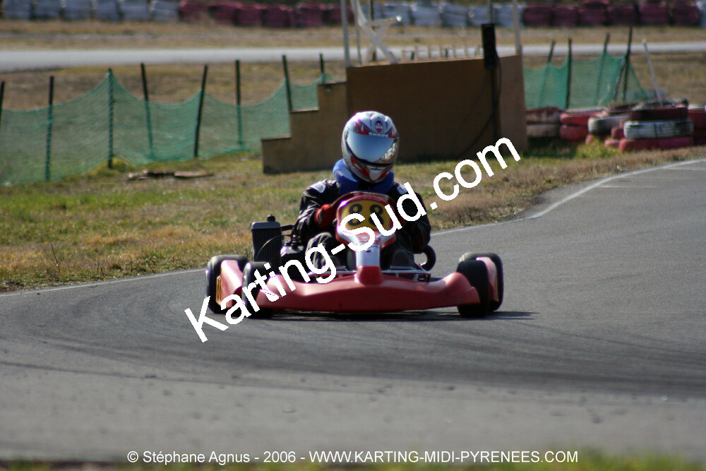 26/02/2006 : Trophée Gangeois à Ganges (Photos Stéphane Agnus) 2006 — karting