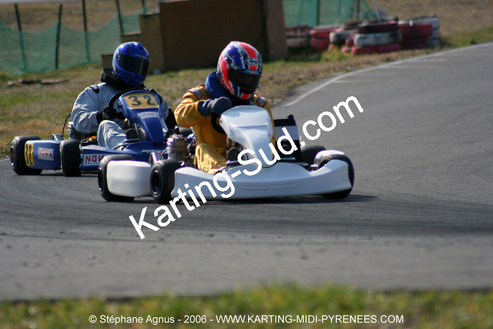 26/02/2006 : Trophée Gangeois à Ganges (Photos Stéphane Agnus) 2006 — karting