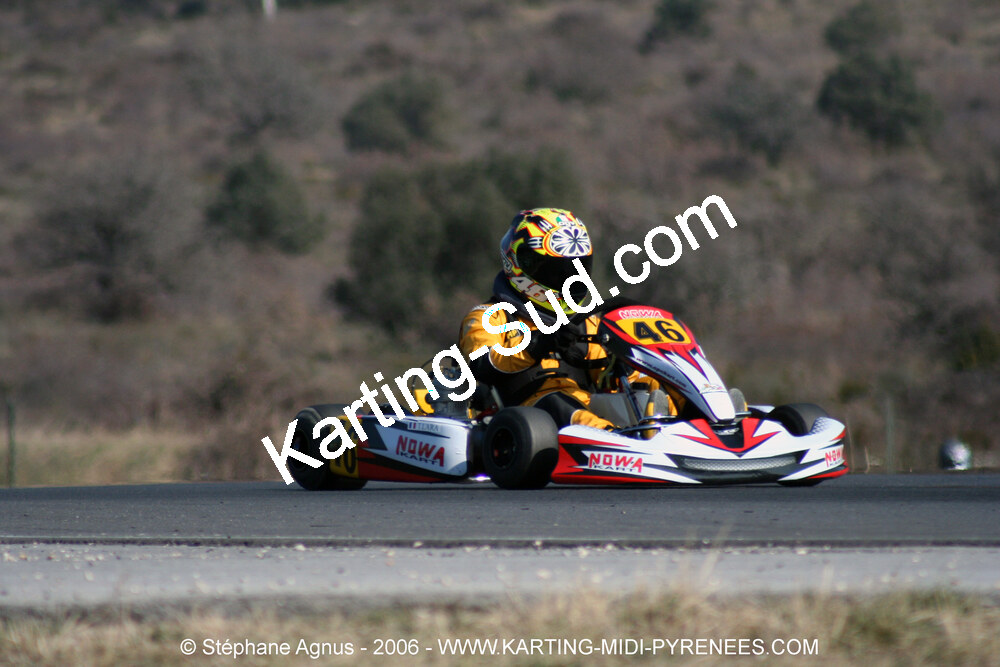 26/02/2006 : Trophée Gangeois à Ganges (Photos Stéphane Agnus) 2006 — karting