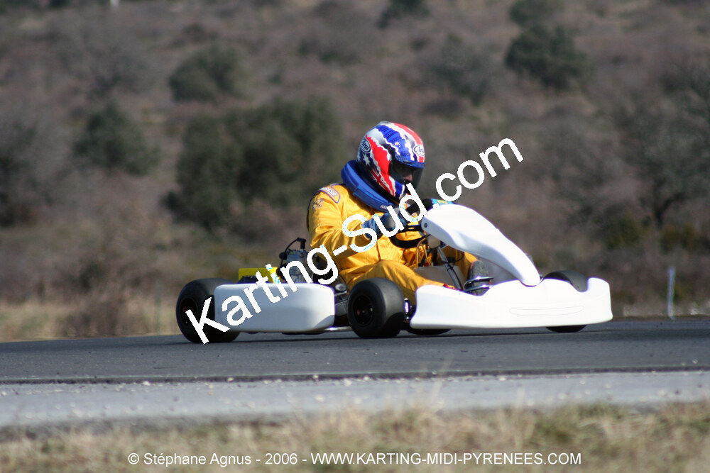 26/02/2006 : Trophée Gangeois à Ganges (Photos Stéphane Agnus) 2006 — karting