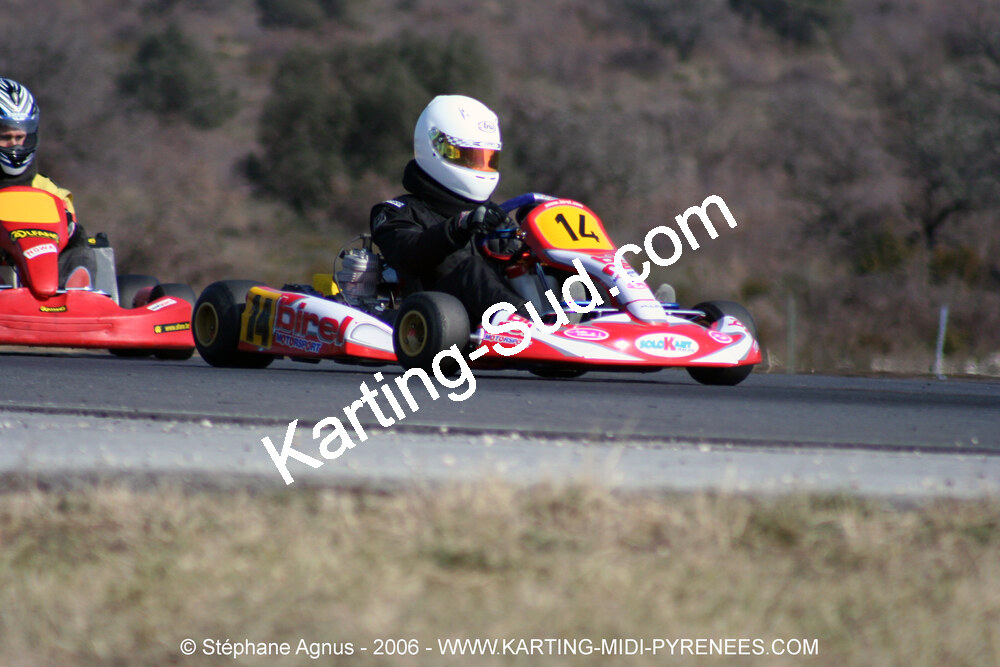 26/02/2006 : Trophée Gangeois à Ganges (Photos Stéphane Agnus) 2006 — karting