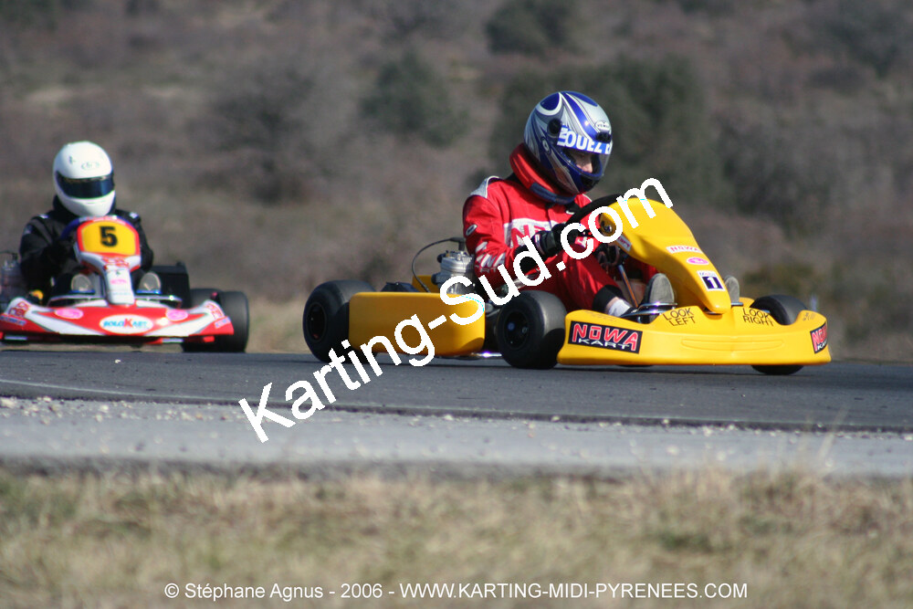 26/02/2006 : Trophée Gangeois à Ganges (Photos Stéphane Agnus) 2006 — karting
