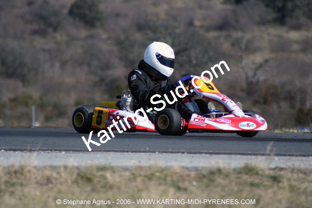 26/02/2006 : Trophée Gangeois à Ganges (Photos Stéphane Agnus) 2006 — karting