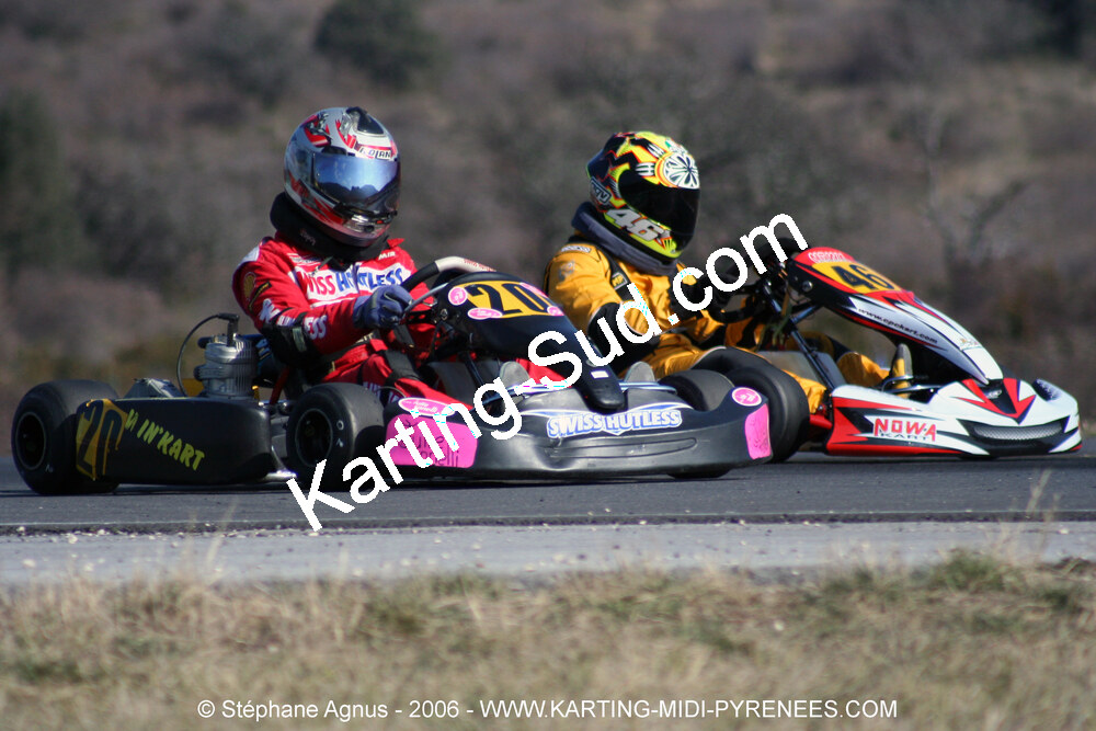 26/02/2006 : Trophée Gangeois à Ganges (Photos Stéphane Agnus) 2006 — karting