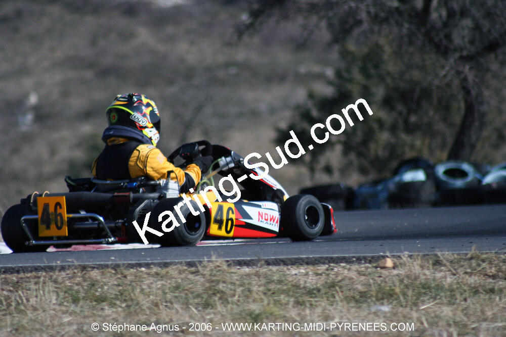 26/02/2006 : Trophée Gangeois à Ganges (Photos Stéphane Agnus) 2006 — karting