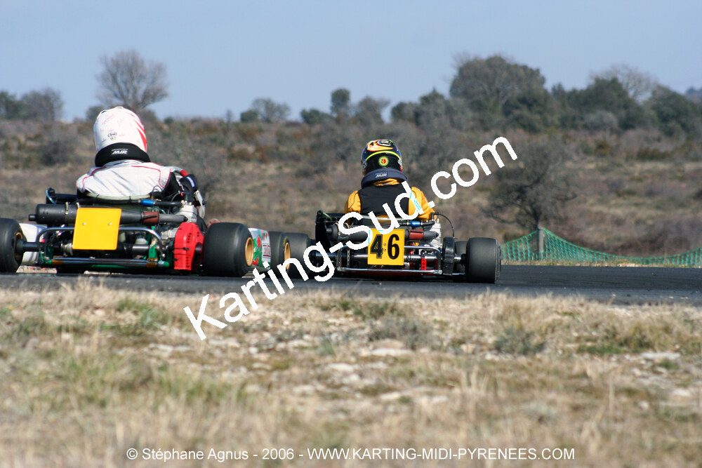 26/02/2006 : Trophée Gangeois à Ganges (Photos Stéphane Agnus) 2006 — karting