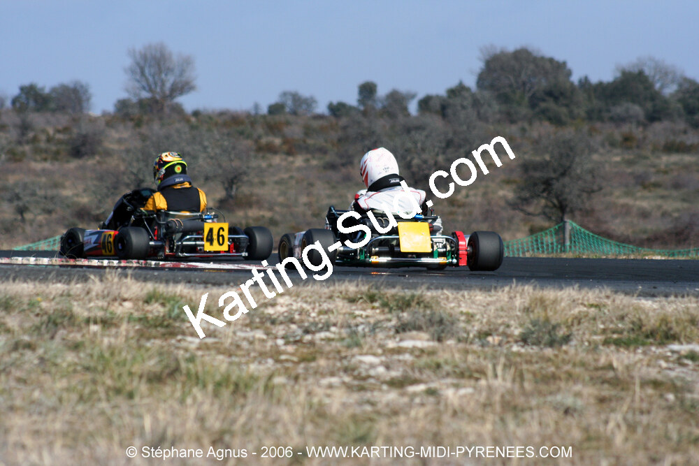 26/02/2006 : Trophée Gangeois à Ganges (Photos Stéphane Agnus) 2006 — karting