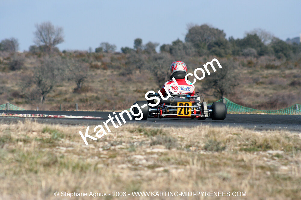 26/02/2006 : Trophée Gangeois à Ganges (Photos Stéphane Agnus) 2006 — karting