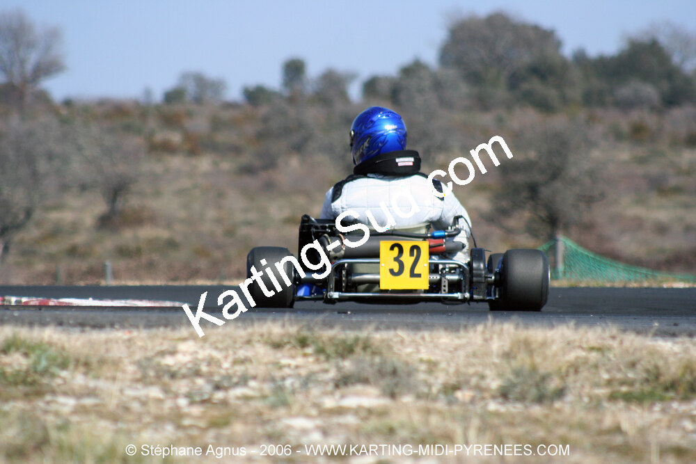 26/02/2006 : Trophée Gangeois à Ganges (Photos Stéphane Agnus) 2006 — karting