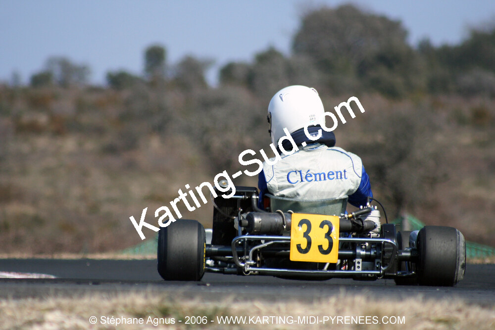 26/02/2006 : Trophée Gangeois à Ganges (Photos Stéphane Agnus) 2006 — karting