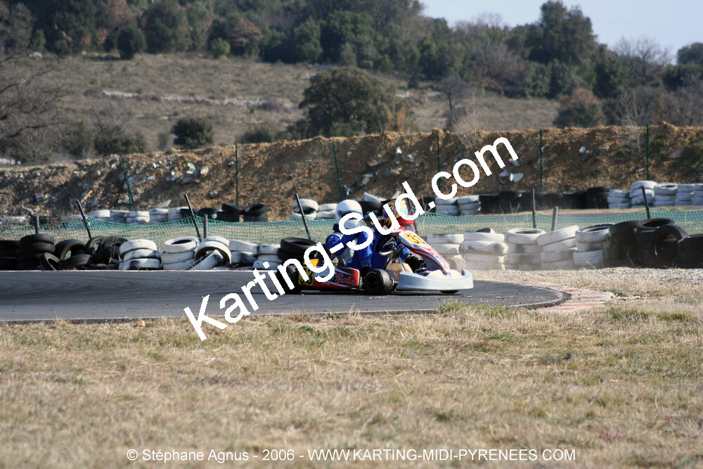 26/02/2006 : Trophée Gangeois à Ganges (Photos Stéphane Agnus) 2006 — karting