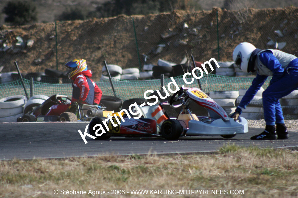 26/02/2006 : Trophée Gangeois à Ganges (Photos Stéphane Agnus) 2006 — karting