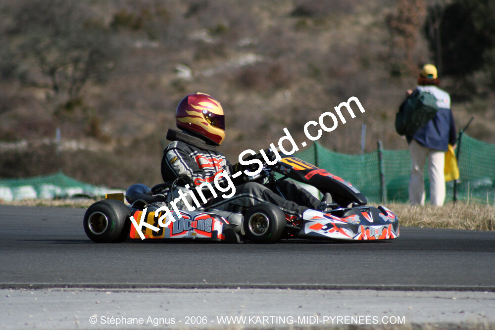 26/02/2006 : Trophée Gangeois à Ganges (Photos Stéphane Agnus) 2006 — karting