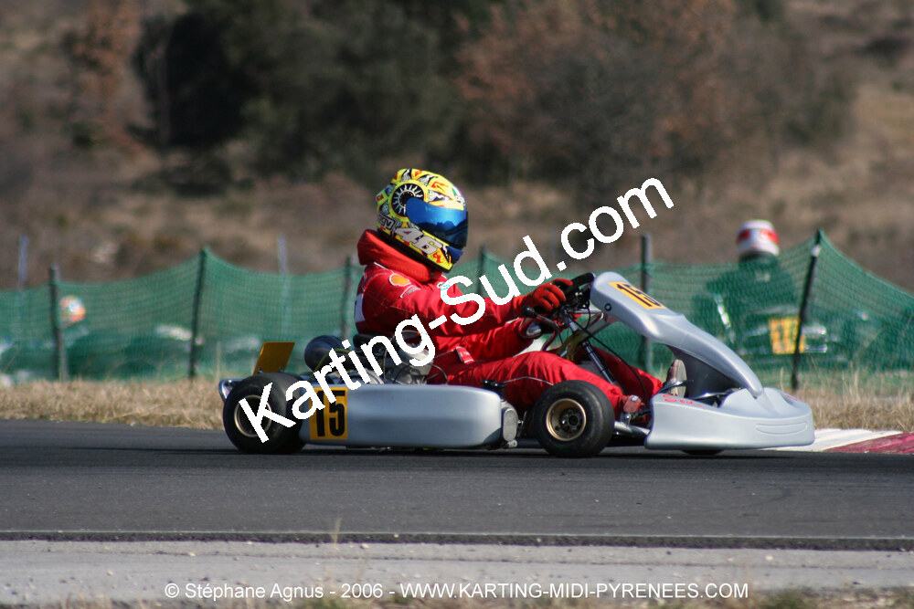 26/02/2006 : Trophée Gangeois à Ganges (Photos Stéphane Agnus) 2006 — karting