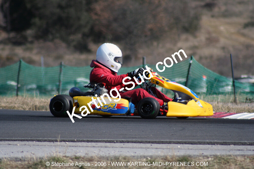 26/02/2006 : Trophée Gangeois à Ganges (Photos Stéphane Agnus) 2006 — karting