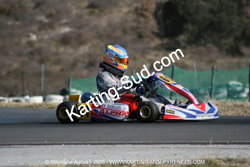 26/02/2006 : Trophée Gangeois à Ganges (Photos Stéphane Agnus) 2006 — karting
