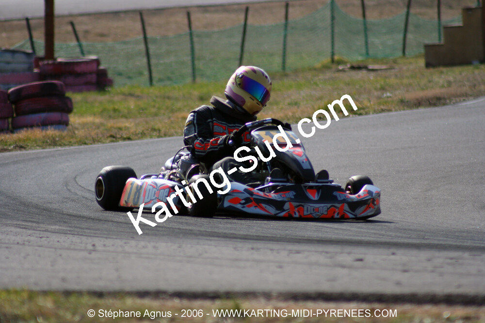26/02/2006 : Trophée Gangeois à Ganges (Photos Stéphane Agnus) 2006 — karting