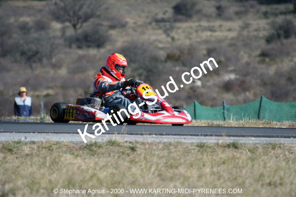 26/02/2006 : Trophée Gangeois à Ganges (Photos Stéphane Agnus) 2006 — karting