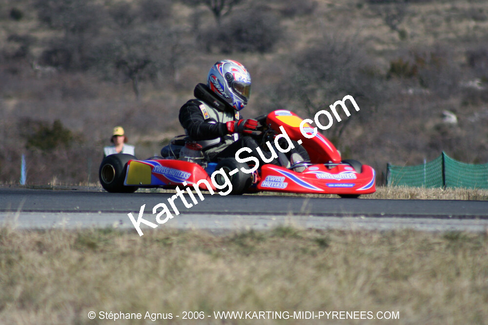 26/02/2006 : Trophée Gangeois à Ganges (Photos Stéphane Agnus) 2006 — karting